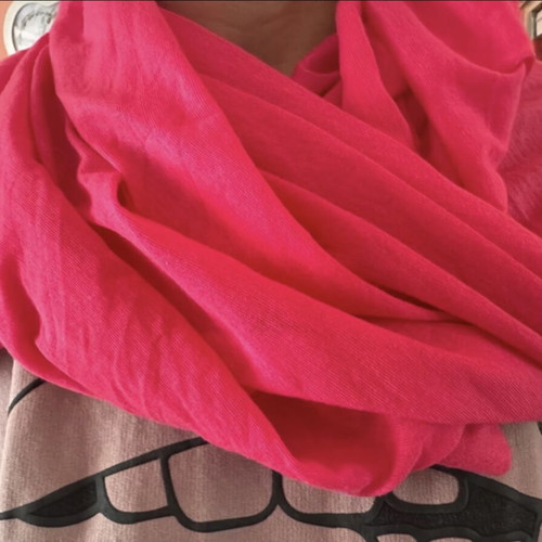 Scarf unused, pink