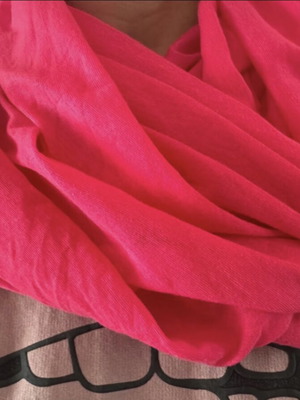 Scarf unused, pink
