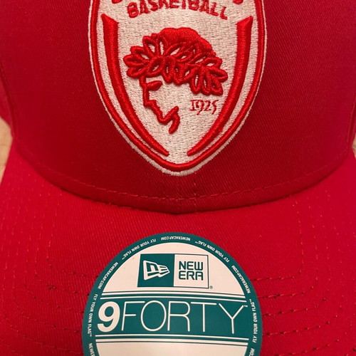 Olympiacos New Era Euroleague 940 men's red cap new