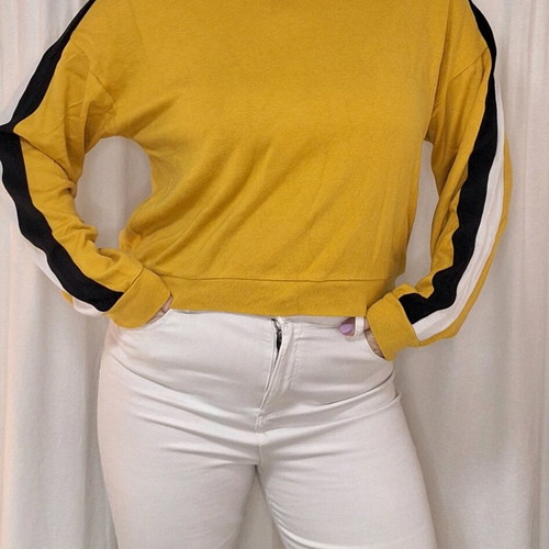 Bershka Mustard Sweatshirt like new, size L