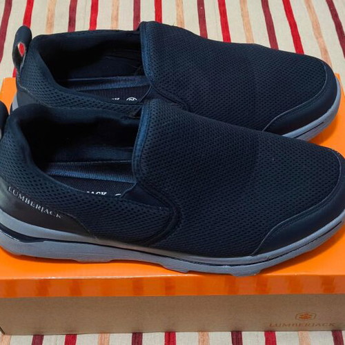 Lumberjack men's casual slip-on shoes like new, blue, size 42