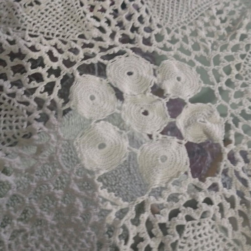 Handmade crochet doily new, hand knitted