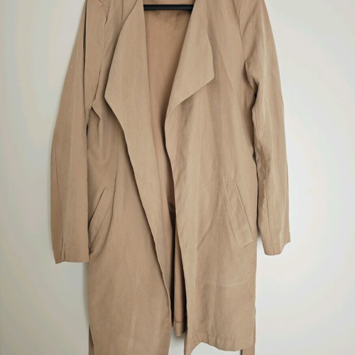 Vila trench coat like new, beige, size S