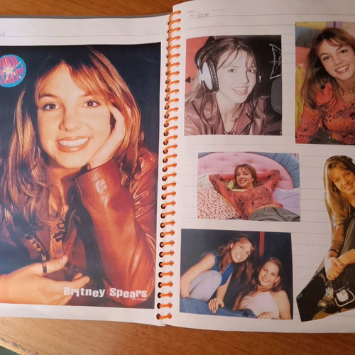 Britney Spears collection used with poster and insert