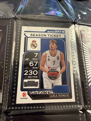 Panini game ticket Luka Doncic new, rare