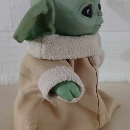 Baby Yoda The Mandalorian figure used, Mattel, 28-30 cm