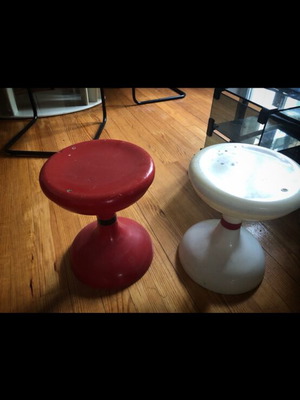 Mid Century Side Tables used, set of 2
