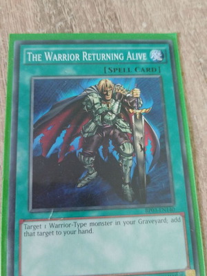 The warrior returning alive Yugioh Yu-gi-oh