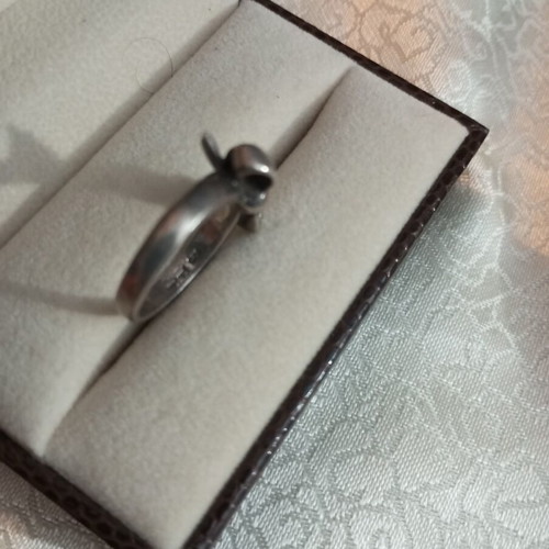Silver ring 925 Folli Follie used, size 53