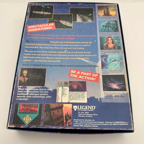 PC Gateway II Homeworld Big Box περιπέτεια μεταχειρισμένο παιχνίδι