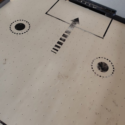 Power Hockey large electric air hockey table