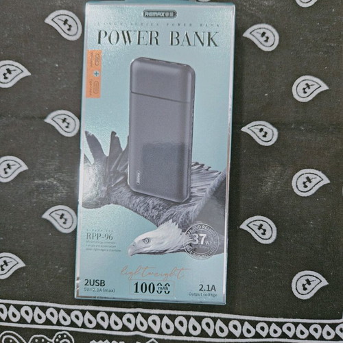 Powerbank slim RPP 96 new fast charge with dual USB ports