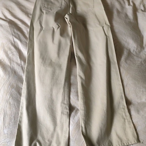 Beige denim pants Tally Weijl size 34 like new