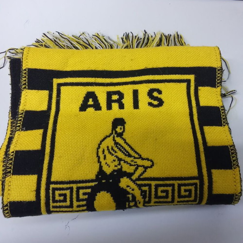 Official Aris Thessaloniki Football Scarf, collectible