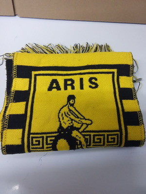 Official Aris Thessaloniki Football Scarf, collectible