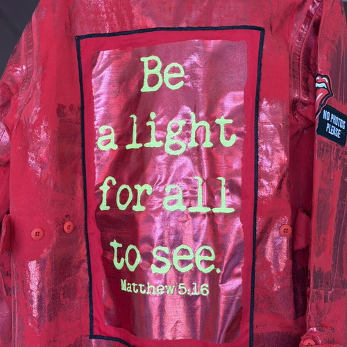 Áyios Athens Statement Jacket Large red like new