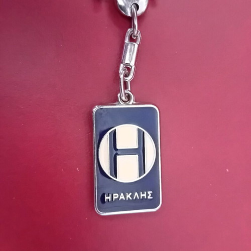 Iraklis keychain collectible, new, 80s decade