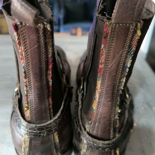 Barracuda by Fabi-Italy ankle boots like new, brown