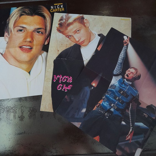 Nick Carter posters, pack of 3