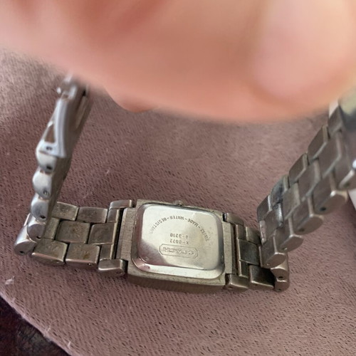 Coach women's watch with stainless steel bracelet like new
