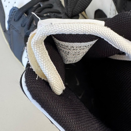 Nike Air Jordan 1 used sneakers, size 37, black and white