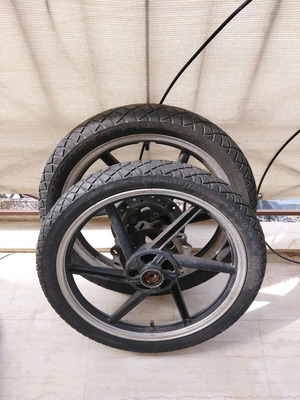 Ζαντολάστιχα Daytona Sprinter μεταχειρισμένα, ζάντες σε καλή κατάσταση