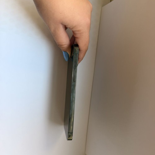 iPhone 12 Pro 128GB used, silver with camera issue