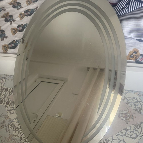 Led mirror like new with three color levels