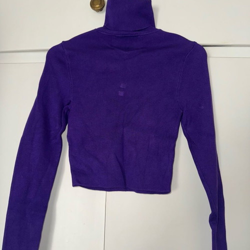 Crop sweater Zara like new, size Small, purple