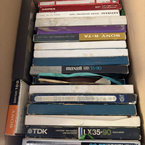 Reel tapes used, pack of 110