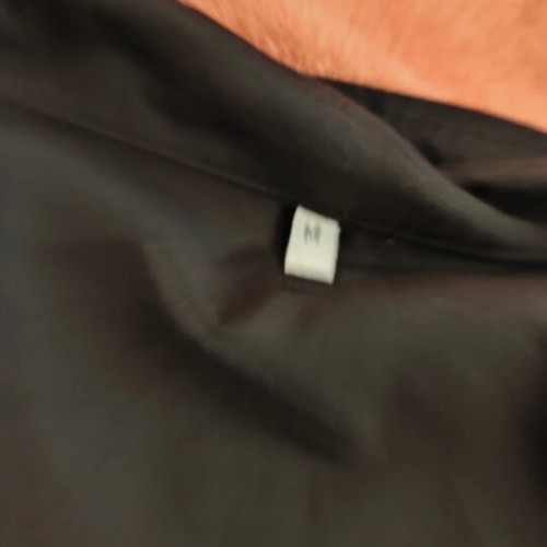 Unisex black vest with zipper like new