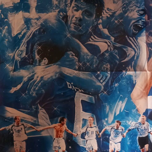 Greece National Team 2004 Poster like new, double collectible