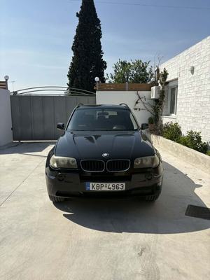 Bmw X3 SUV μεταχειρισμένο, πετρελαίου, χειροκίνητο, μαύρο, 2006