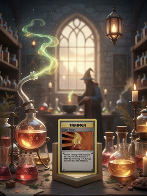 Trainer Super Potion Pokemon Base Set σαν καινούργιο