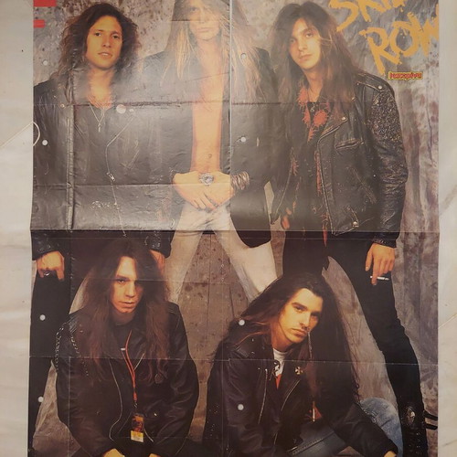 Skid Row & New Kids On The Block poster used, set of 2