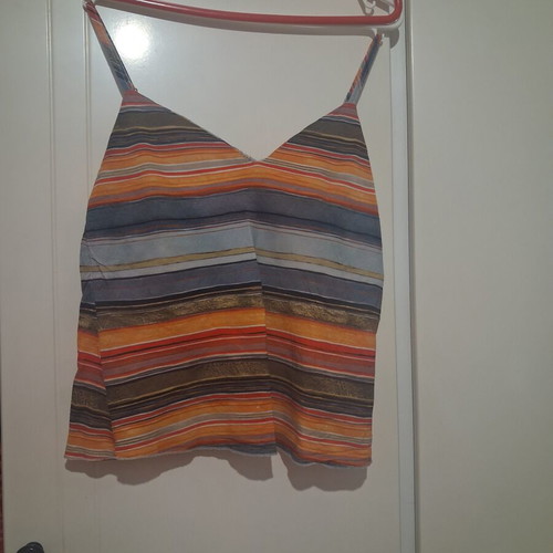 Benissimo Boho Summer Set Crop Top and Wrap Skirt, Size S/M