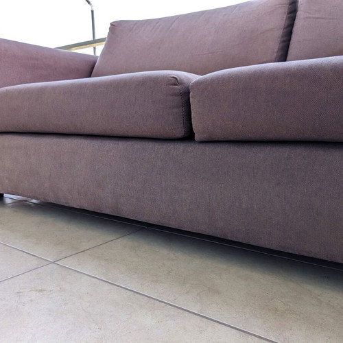 SATO Brown Triple Sofa used