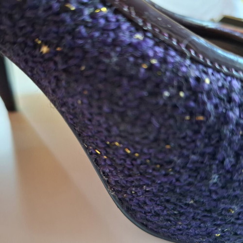 Miss Sixty purple high heel shoes used, size 41