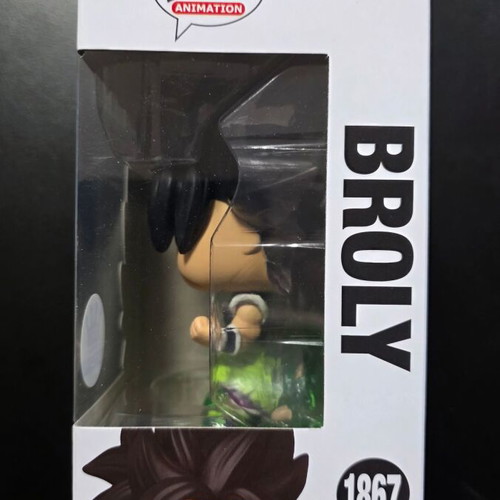 Funko Pop Broly #1867 Funkoshop Exclusive like new
