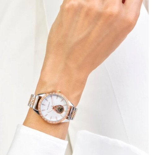 Walter Bach Automatic Women's Watch like new, gold and silver