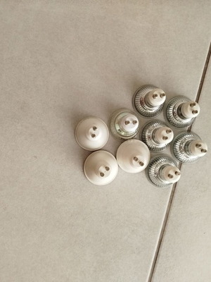 Gu10 LED lamps like new, mostly Lexman brand