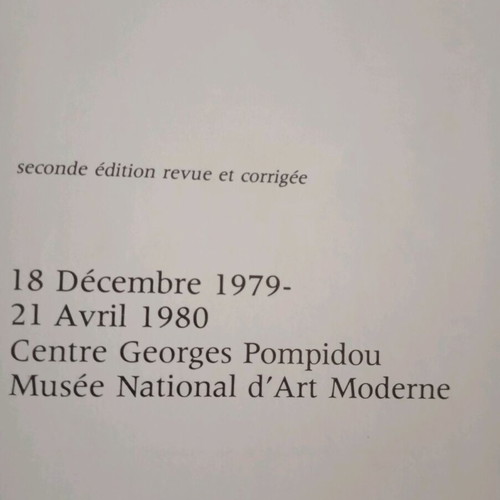 Salvador Dali book like new, collectible, French