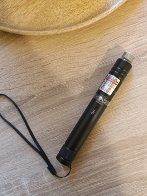 Πράσινο Laser Pointer με ενσωματωμένη USB φόρτιση