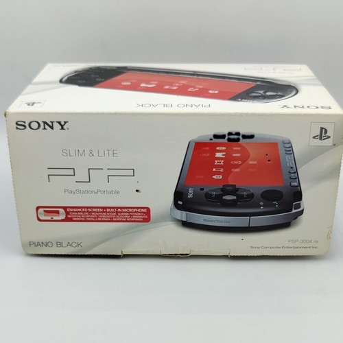 Sony PSP Piano Black 3004 κουτί μεταχειρισμένο
