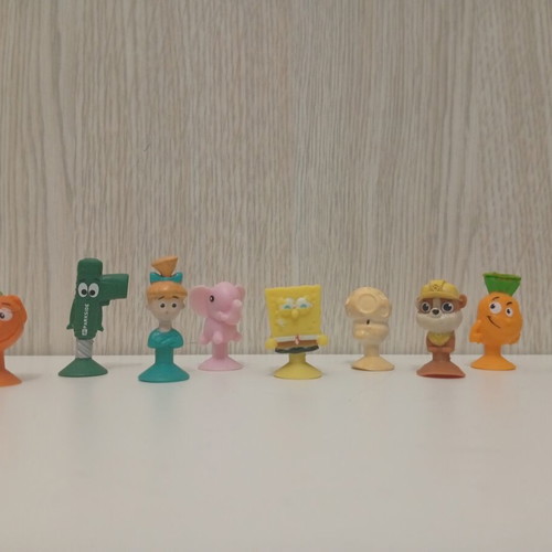 Lidl Stikeez Happy Home figures set used