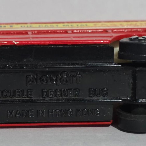 Playart Double Decker Bus Fastwheels red used