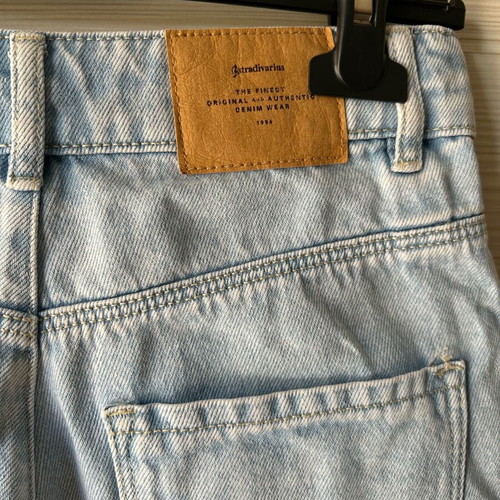 Stradivarius denim shorts like new, high waist, size S