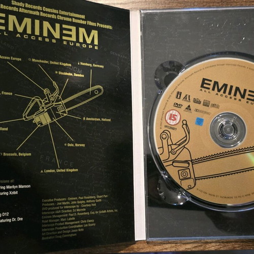 Eminem All Access Europe CD like new, hip-hop
