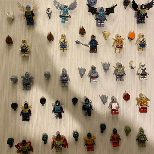 Lego Chima figures used