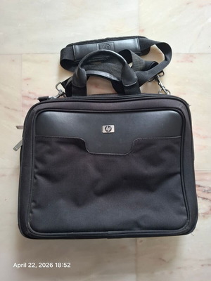 HP laptop bag used, black in very good condition
